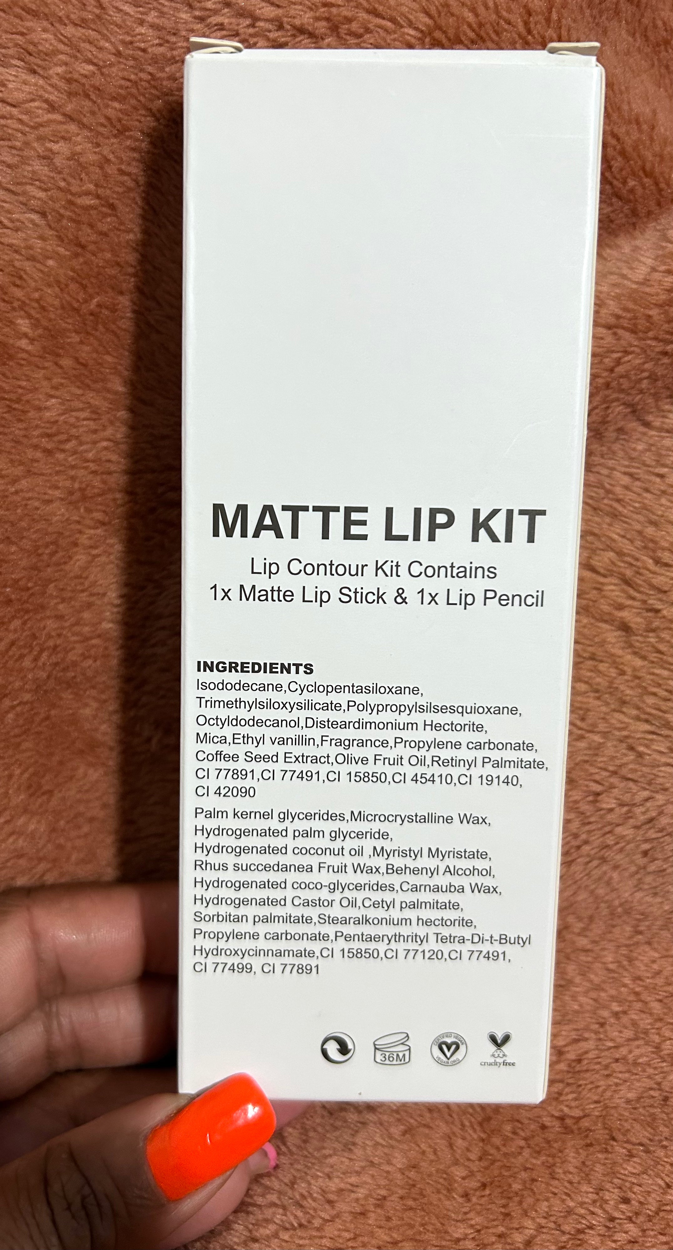 Luxe Goddess L'Aarona Matte Lip Kit - NUDE (Limited Edition)